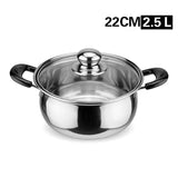 1L-4L Stainless Steel Cookware