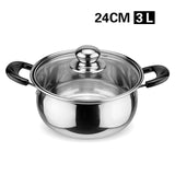 1L-4L Stainless Steel Cookware